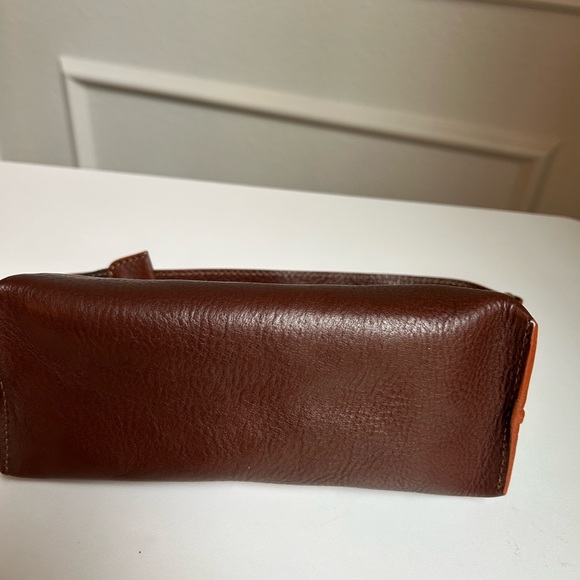 Pierotucci Toscanella Line Brown Leather Mini Handbag Purse, NWT - Picture 4 of 14